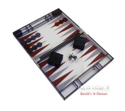 BACKGAMMON made of PLEXIGLASS online